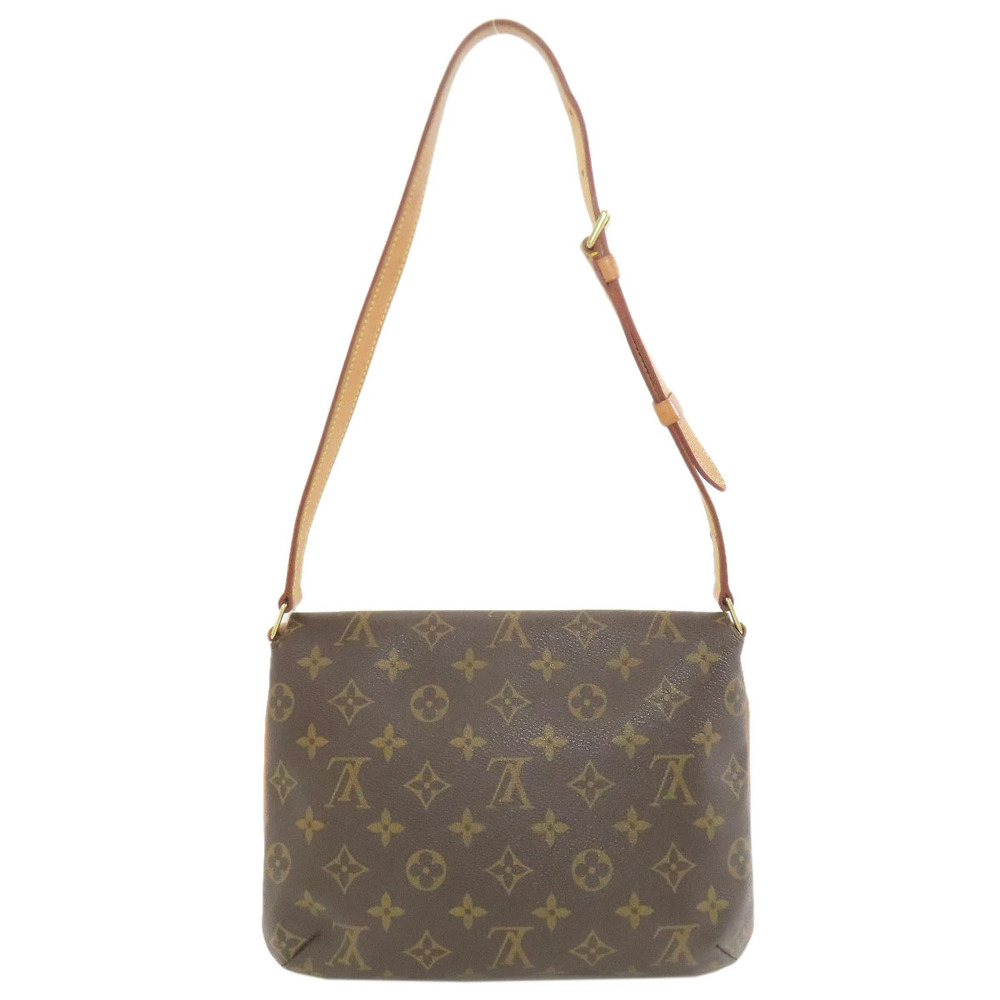 Louis Vuitton Tango Musette Shoulder Canvas Monogram Bag Brown